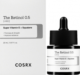Масло для зрелой и сухой кожи с ретинолом, 20 мл | COSRX The Retinol 0.5 Oil