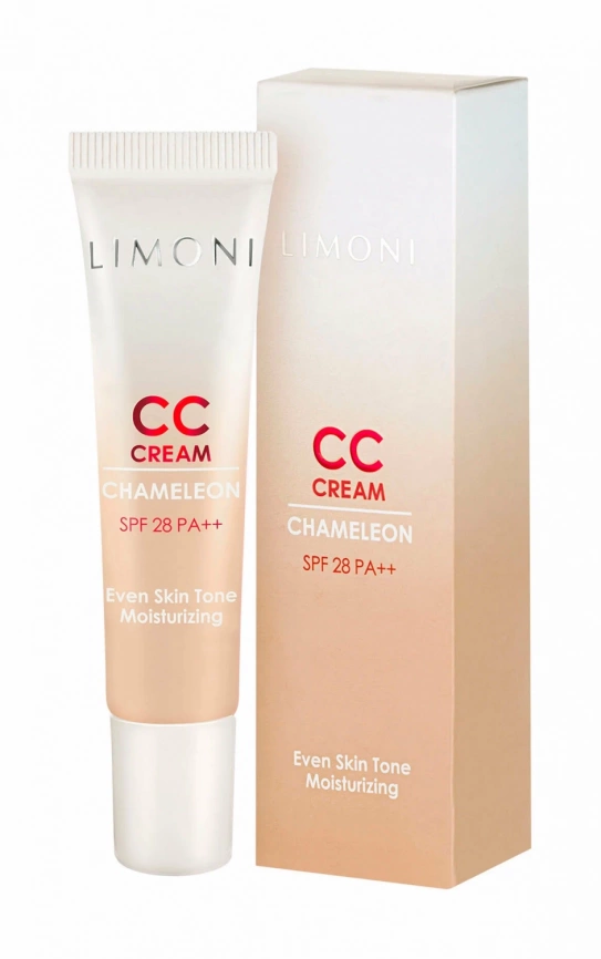 Корректирующий CC крем для лица, 15 мл | LIMONI CC Cream Chameleon фото 1