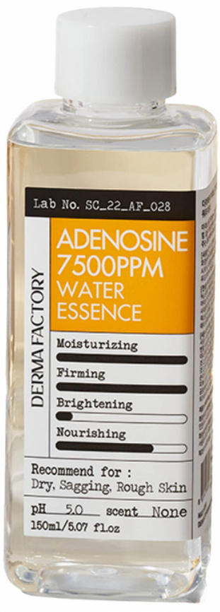 Тонер-эссенция с аденозином, 150 мл | Derma Factory Adenosine 7500ppm Water Essence фото 2