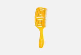 Расческа для волос с ароматом манго, 1 шт | SOLOMEYA Wet Detangler Brush Rectangular Mango