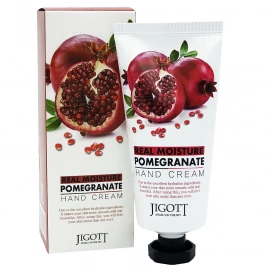 Крем для рук с гранатом, 100 мл | JIGOTT Real Moisture POMEGRANATE Hand Cream