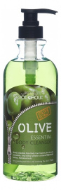 Гель для душа с оливой, 750 мл | FoodaHolic Essential Body Cleanser Olive