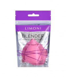 Спонж для макияжа, 1 шт | LIMONI Blender Makeup Sponge Pink