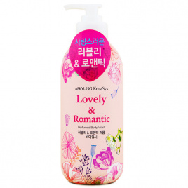 Гель для душа Парфюмированная линия РОМАНТИК, 500г | Kerasys Lovely&Romantic Perfumed Body Wash