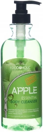 Гель для душа с яблоком, 750 мл | FoodaHolic Essential Body Cleanser Apple