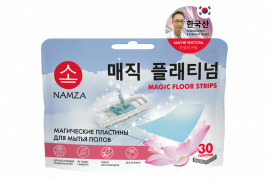 Пластины для мытья полов магические суперкомпактные, 30 шт | NAMZA Magic Floor Strips