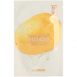 Маска тканевая с экстрактом картофеля, 21 мл | THE SAEM Natural Potato Mask Sheet