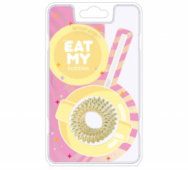 Резинки для волос в цвете Лимонный леденец, 3 шт | EAT MY
