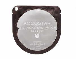 Гидрогелевые патчи для глаз Тропические фрукты (Кокос), 1 пара | Kocostar Tropicla Eye Patch (Coconut)