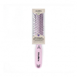 Расческа для распутывания сухих и влажных волос (пастельно-сиреневая), 1 шт | SOLOMEYA Detangler Hairbrush for Wet & Dry Hair Pastel Lilac