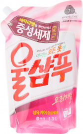Жидкий порошок оригинальный, мягкая упаковка 1300 мл | Aekyung Wool Shampoo Original