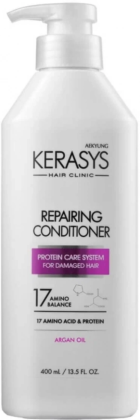 Кондиционер для волос Восстанавливающий, 400 мл | Kerasys Hair Clinic Repairing Conditioner фото 2