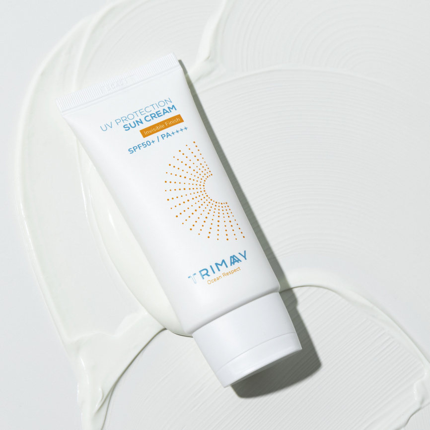 Солнцезащитный крем с коллагеном и аминокислотами, 50 мл | TRIMAY UV Protection Sun Cream SPF50+ PA++++ фото 3