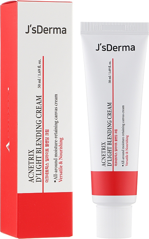 Восстанавливающий крем для проблемной кожи, 50 мл | JsDERMA Acnetrix Blending Cream фото 1