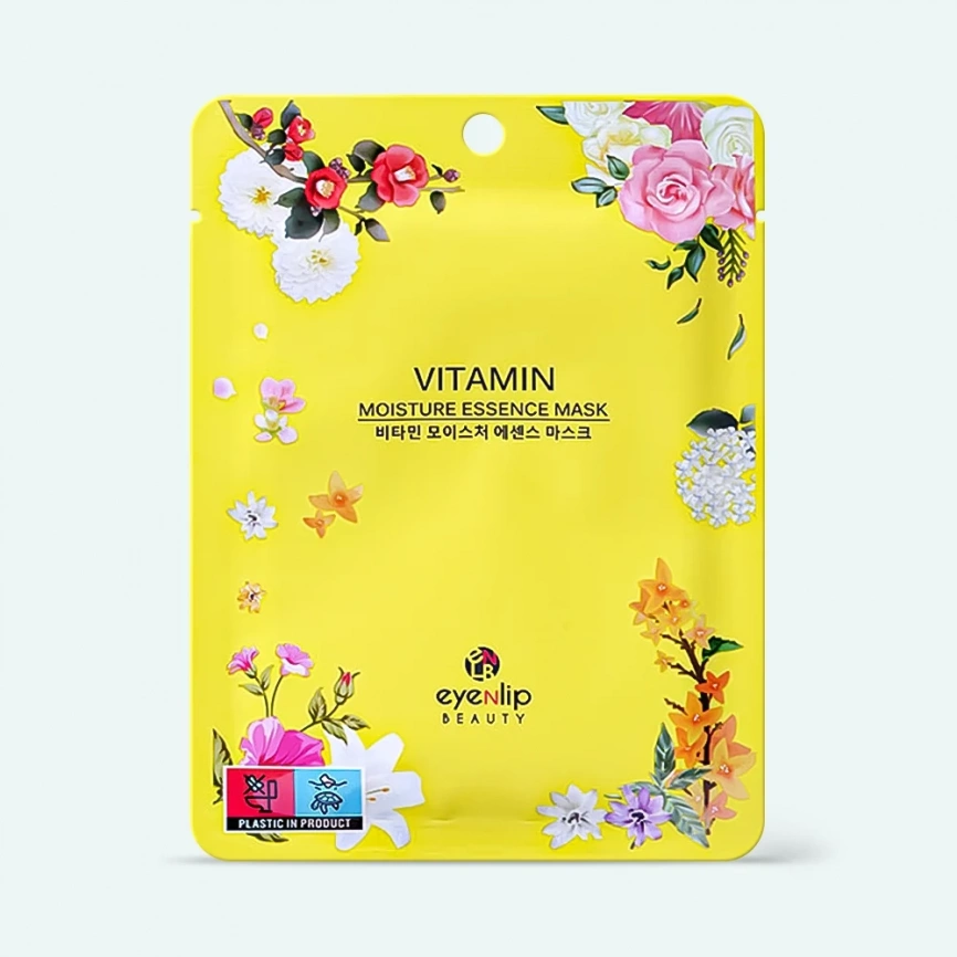 Маска для лица тканевая с витамином, 25 мл | EYENLIP Moisture Essence Mask Vitamin фото 1
