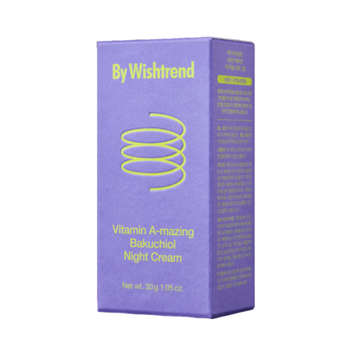 Ночной крем с бакучилом и ретиналем, 30 мл | BY WISHTREND Vitamin A-mazing Bakuchiol Night Cream фото 3