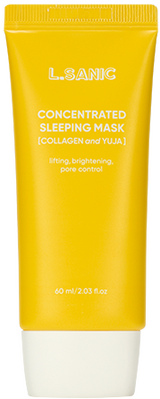 Ночная маска с коллагеном и юдзу, 60 мл | L.SANIC Collagen Yuzu Sleeping Pack фото 1