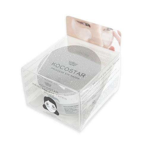 Гидрогелевые патчи для глаз (Серебро), 60 шт | Kocostar Princess Eye Patch (Silver) фото 1