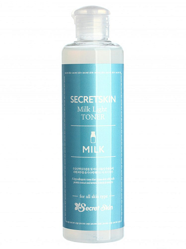 Тонер для лица с молочными протеинами, 250 мл | Secret Skin Milk Light Toner фото 1