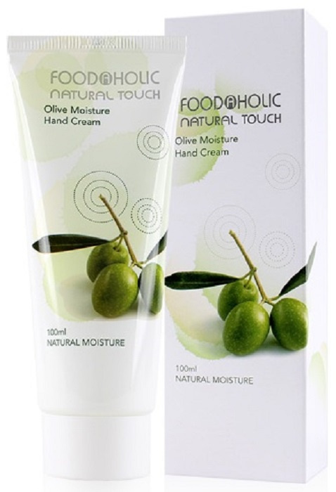 Крем для рук увлажняющий с экстрактом оливы, 100 мл | FoodaHolic Olive Moisture Hand Cream фото 2
