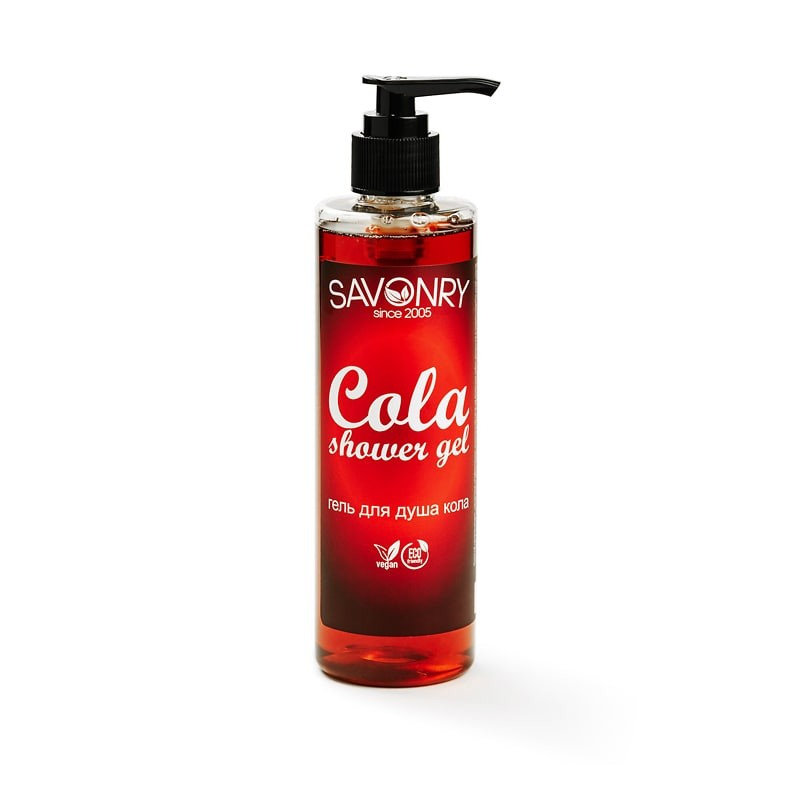 Гель для душа с ароматом колы, 250 мл | Savonry Shower Gel Cola фото 1