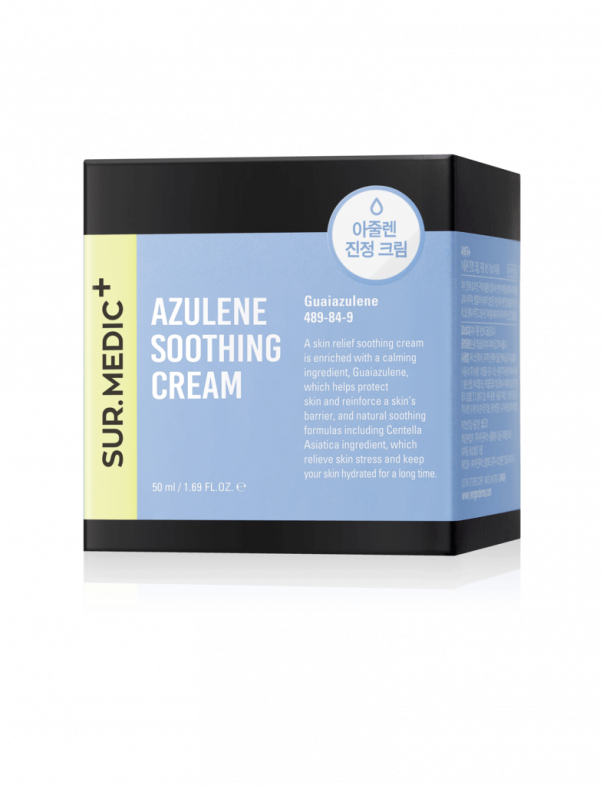 Крем успокаивающий с азуленом, 50 мл | SUR.MEDIC+ Azulene Soothing Cream фото 2