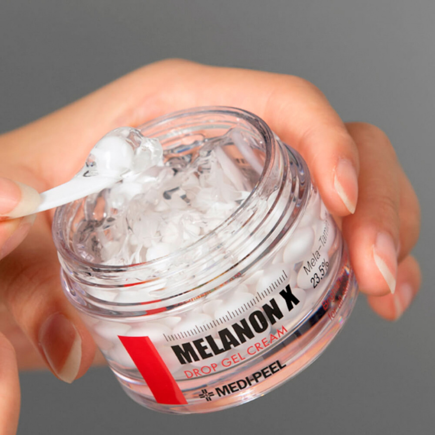 Капсульный витаминно-осветляющий крем, 50 гр | Medi-Peel Melanon X Drop Gel Cream фото 2